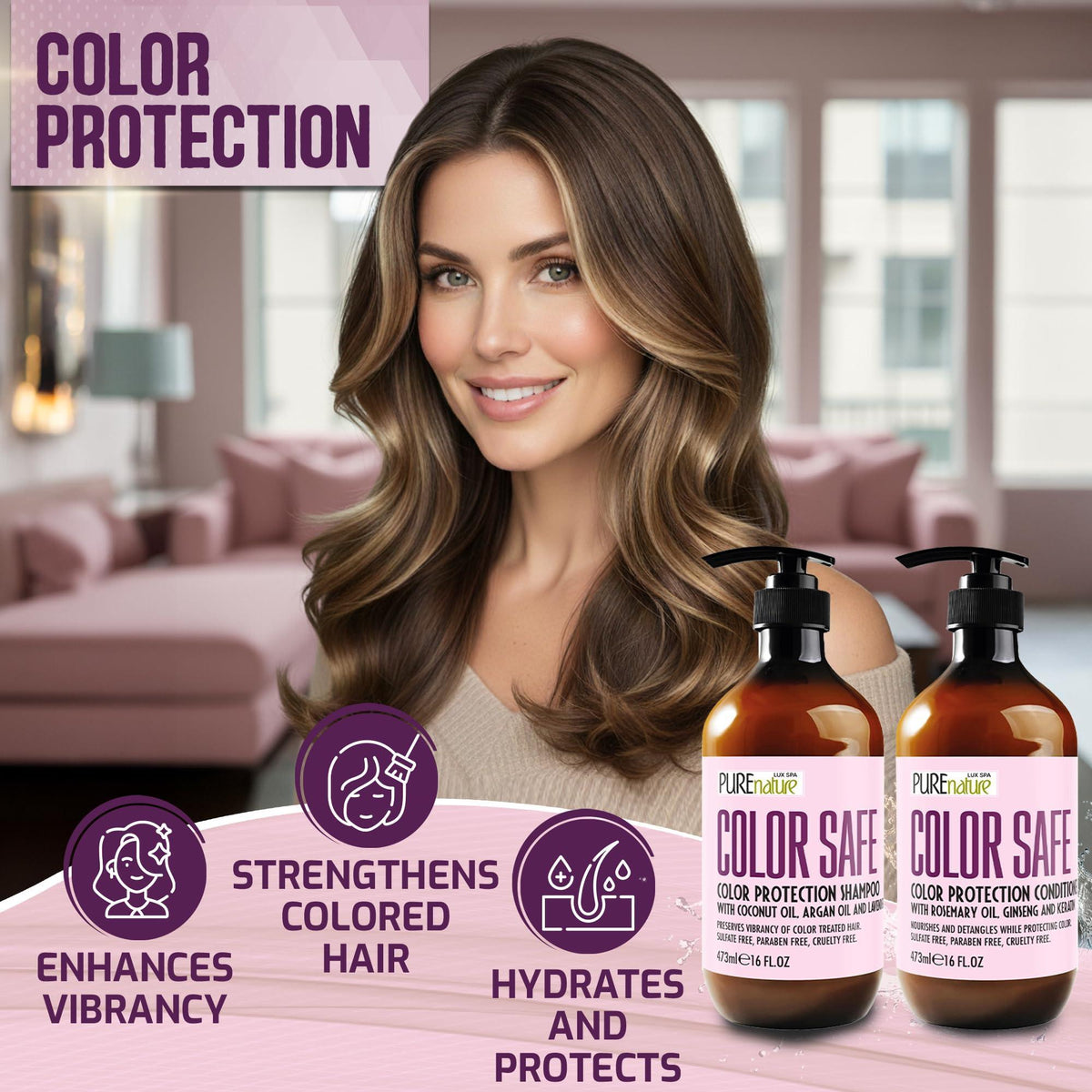 Color Safe Shampoo & Conditioner Set